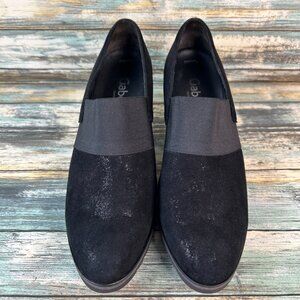 Gabor Womens 8.5 Dress Booties Slip On High Heel Formal Workwear Evening Church